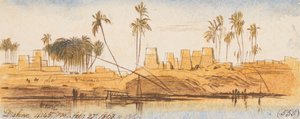 Dishne; 4:45 P.M., 27 Feb. 1867 (555) by Edward Lear