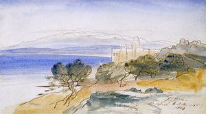 Gonia, 1864 by Edward Lear