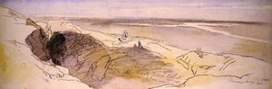 In the Desert Near Damascus by Edward Lear