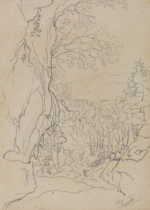 La Cava, 19 July 1838 by Edward Lear