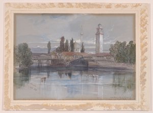 Monastir by Edward Lear