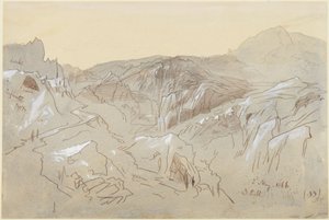 Mountains in Dalmatia by Edward Lear