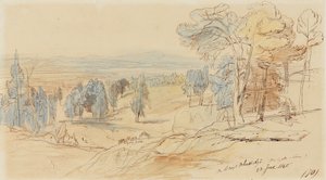 On the way to Achmet Aga from Castella and Chalcis, Greece, 23 June 1848