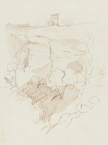 Ruined Temple on a Hill