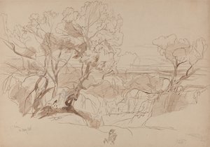 Santa Decca, Corfu, 28 May 1848 by Edward Lear