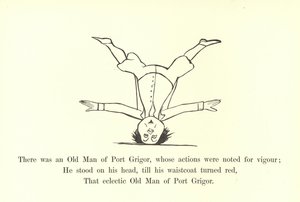 There was an Old Man of Port Grigor, whose Actions were Noted for Vigour by Edward Lear