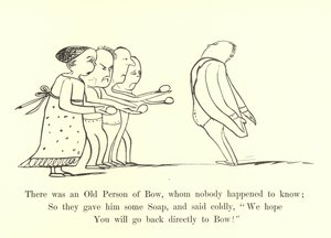 There Was an Old Person of Bow, Whom Nobody Happened to Know by Edward Lear