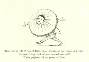 There was an Old Person of Bude, Whose Deportment was Vicious and Crude by Edward Lear