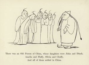 There was an Old Person of China, whose daughters were Jiska and Dinah by Edward Lear