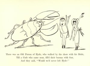 There was an Old Person of Hyde, Who Walked by the Shore with His Bride by Edward Lear