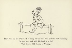 There Was an Old Person of Woking, Whose Mind Was Perverse and Provoking by Edward Lear