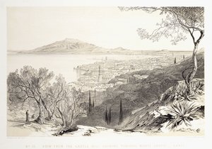 View from the Castle Hill, Looking Towards Monte Skopo, Zante