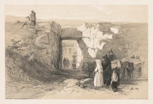 Views of Rome and Its Environs: Ancient Gate of Alatri by Edward Lear