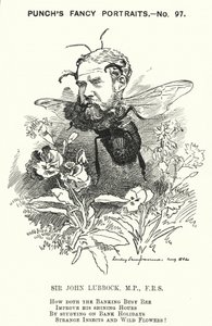 John Lubbock by Edward Linley (after) Sambourne