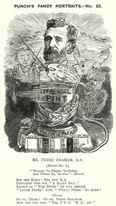 Peter Graham, Scottish Artist (engraving) by Edward Linley (after) Sambourne