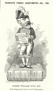 Robert William Duff, Scottish Liberal politician by Edward Linley (after) Sambourne