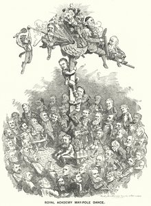 Royal Academy May-Pole Dance by Edward Linley (after) Sambourne