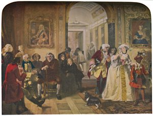 Dr. Johnson in the Ante-Room of Lord Chesterfield, Waiting for an Audience, 1748, 1845, c1950 by Edward Matthew Ward