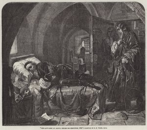 The Last Sleep of Argyll before his Execution by Edward Matthew Ward