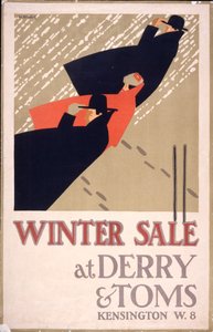 Advertisement for a Winter Sale at 