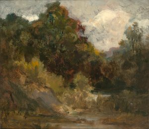 Landscape Trees, n.d. by Edward Mitchell Bannister
