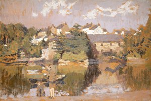 Buildings by a River, 1923-1943