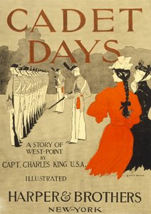 Front Cover for Cadet Days, by Capt. Charles King U.S.A., pub. New York, 1894