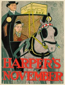 Man in a Hansom Cab, November Harper