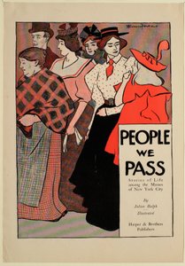 People We Pass by Julian Ralph, Harper & Brothers Publishers by Edward Penfield