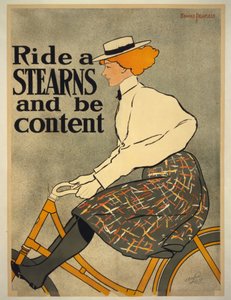 Ride a Stearns and be content by Edward Penfield