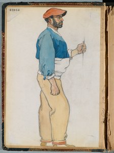 Sketch of a Spanish man, 1906