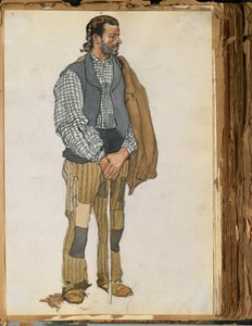 Sketch of a Spanish man, 1906