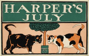 Two Cats and a Tree, July Harper