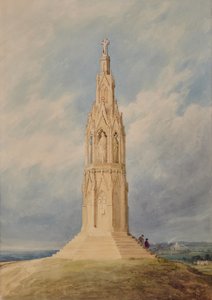 Ebanor Cross, Northampton by Edward Pretty