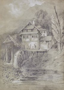 Landscape with Watermill
