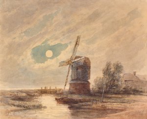 Landscape with Windmill