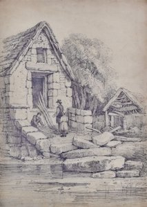 Landscape with a House by Edward Pretty