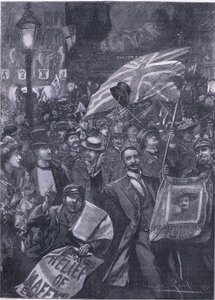 Mafeking Night in London by Edward Read