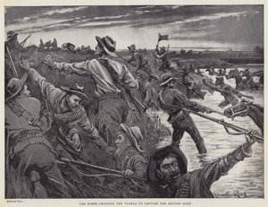 The Boers crossing the Tugela to capture the British guns by Edward Read