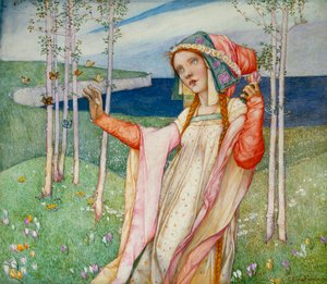 Spring, 1911 by Edward Reginald Frampton