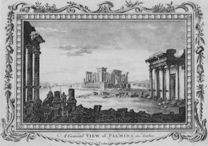 A General View of Palmira in Arabia, c1770