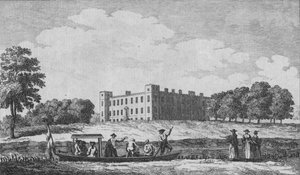 Sion House, viewed from opposite Isleworth Church