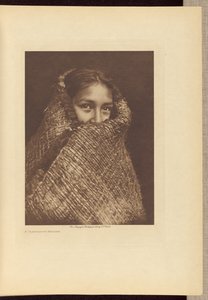 A Clayoquot Maiden by Edward S. Curtis