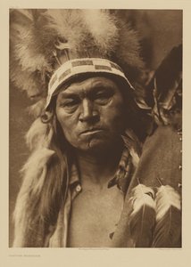 A Liksiyu Warrior by Edward S. Curtis
