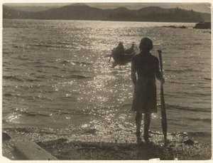 Along the Misty Path of Copper by Edward S. Curtis