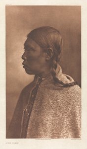 Lummi Woman by Edward S. Curtis