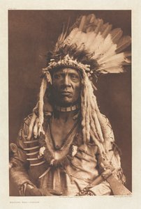 Portfolio VI, Plate 203: Weasel Tail - Piegan by Edward S. Curtis