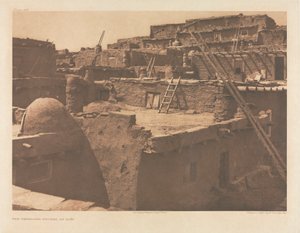 The Terraced Houses of Zuñi (Portfolio XVII, Plate 609)