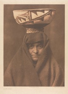 Portfolio XVII, Plate 614: A Zuñi Woman by Edward S. Curtis