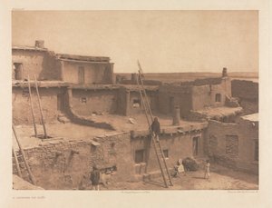 Portfolio XVII, Plate 615: A Corner of Zuñi